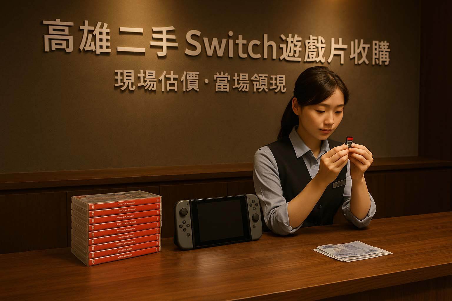 高雄二手 Switch 遊戲片收購|現場估價・當場領現|Nintendo收購站