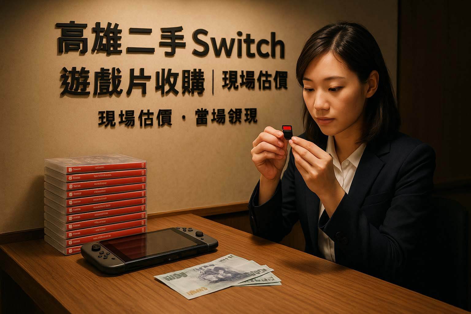 高雄二手 Switch 遊戲片收購｜現場估價・當場領現｜Nintendo收購站